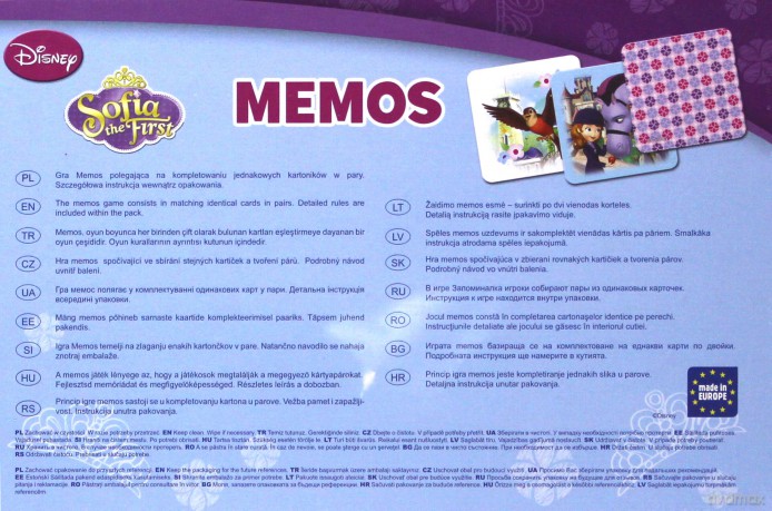 TREFL Memos Jej wysokość Zosia [GRA]