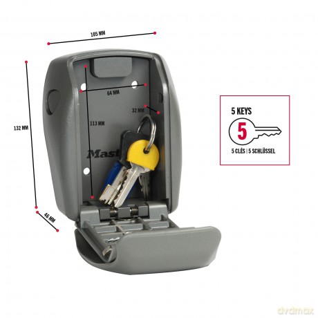 Master Lock 5415EURD Schlźsseltresor si