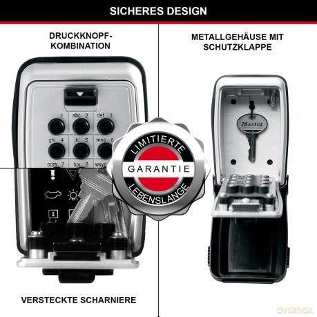 Master Lock 5423EURD Schlźsseltresor gr