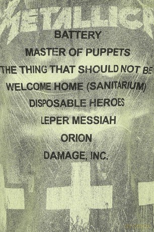 Metallica: Master Of Puppets (All Over)