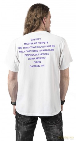 Metallica: Master Of Puppets (White)