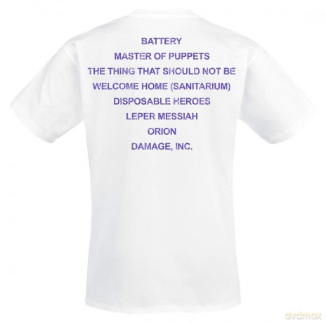 Metallica: Master Of Puppets (White)