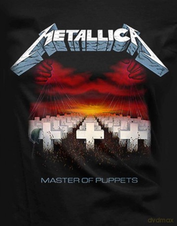 Metallica: Master Of Puppets Tracks (Black)