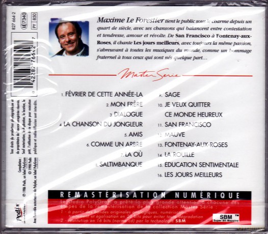 Maxime Le Forestier: Master Serie [CD]