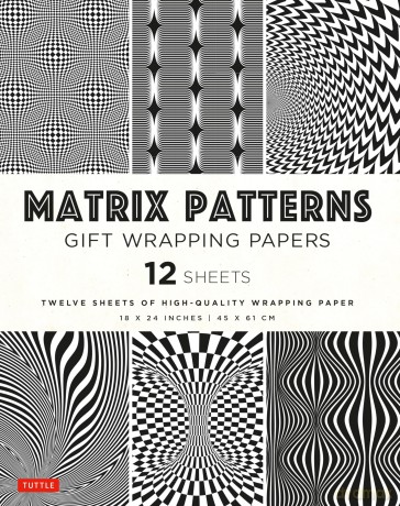 Matrix Pattern Wrapping Paperx12 [KSIĄŻKA]