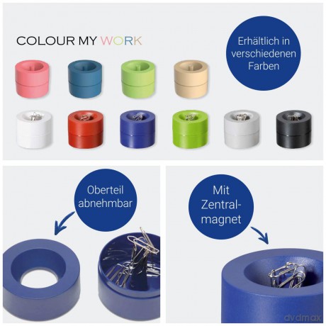 MAUL Bźroklammerspender MAULpro ECO blau