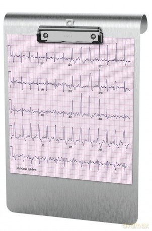 MAUL Klemmbrett 2354008 DIN A4 silber Al