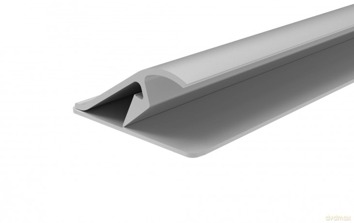Maul: MAUL Klemmleiste 11,3 cm silber selbstkl