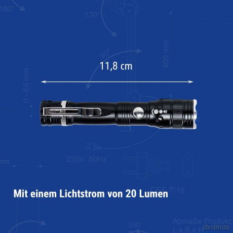 MAUL Magnet silber 2,2 x 0,9 cm