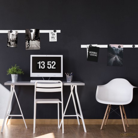 Maul Magnetband 1m weiss