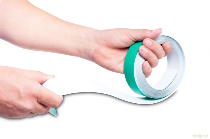 Maul Magnetband 1m weiss