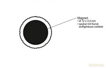 Maul: MAUL Magnete farbsortiert, Kunststoff