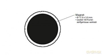 Maul: MAUL Magnete farbsortiert, Kunststoff