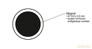 Maul: MAUL Magnete farbsortiert, Kunststoff