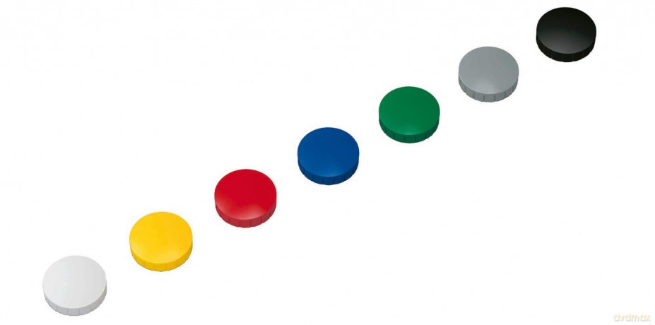 Maul: MAUL Magnete farbsortiert, Kunststoff