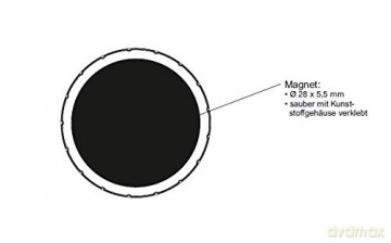 Maul: MAUL Magnete farbsortiert, Kunststoff