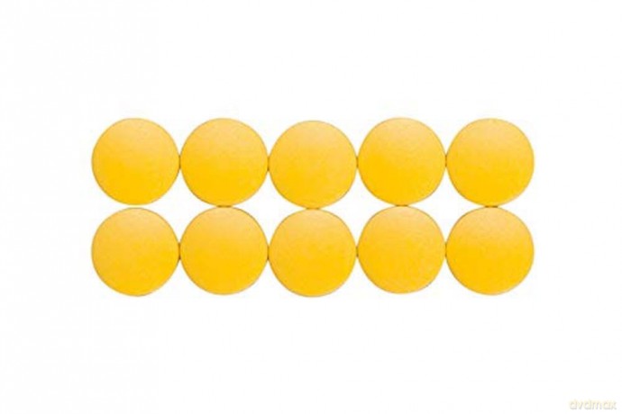 Maul: MAUL Magnete gelb, Kunststoff 1,5 cm,