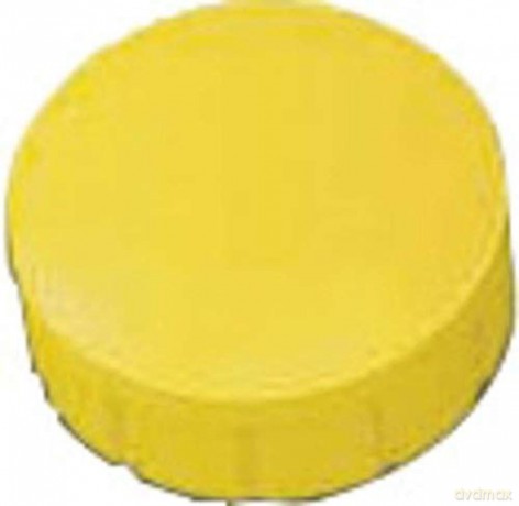 Maul: MAUL Magnete gelb, Kunststoff 1,5 cm,