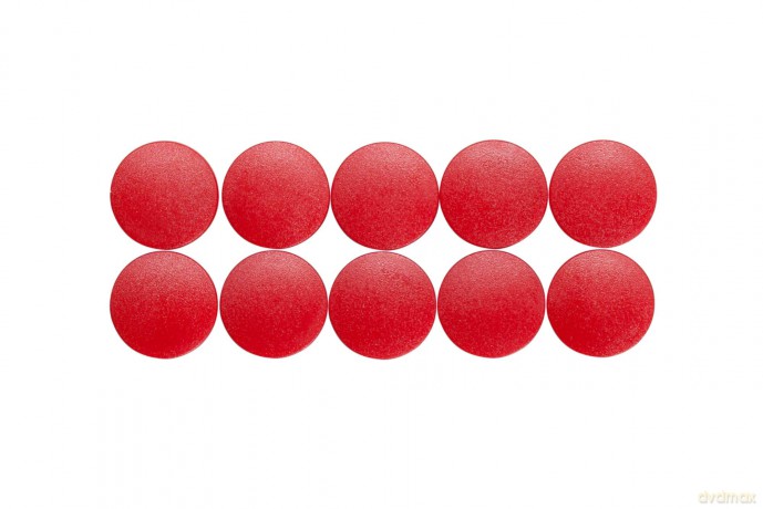 Maul: MAUL Magnete rot, Kunststoff 2,0 cm, 1