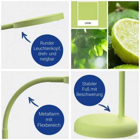 Maul: MAUL MAULjoy LED-Schreibtischlampe grźn