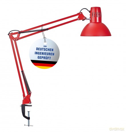 Maul: MAUL MAULstudy Schreibtischlampe rot mit