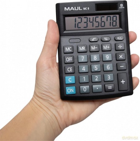 Maul: MAUL MC 8 Tischrechner schwarz