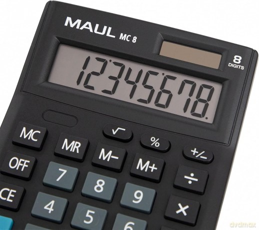Maul: MAUL MC 8 Tischrechner schwarz
