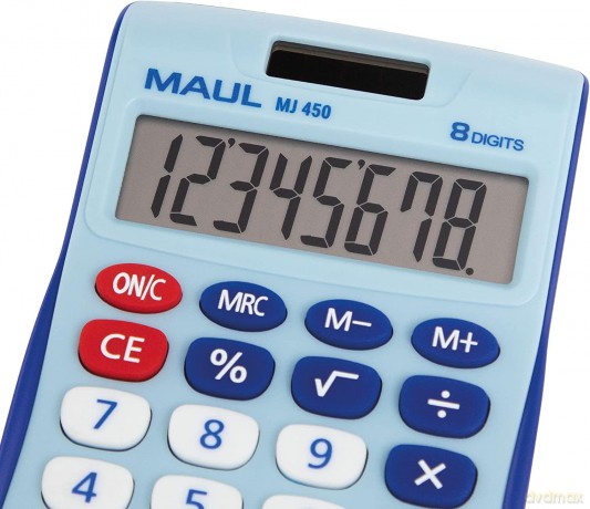 Maul: MAUL MJ 450 Tischrechner hellblau