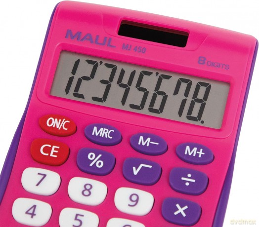 Maul: MAUL MJ 450 Tischrechner pink