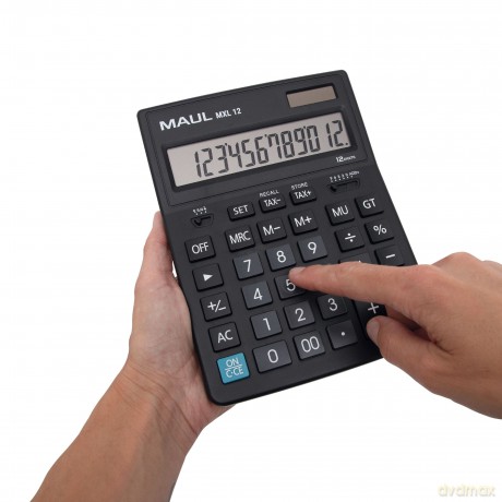 Maul: MAUL MXL 12 Tischrechner schwarz