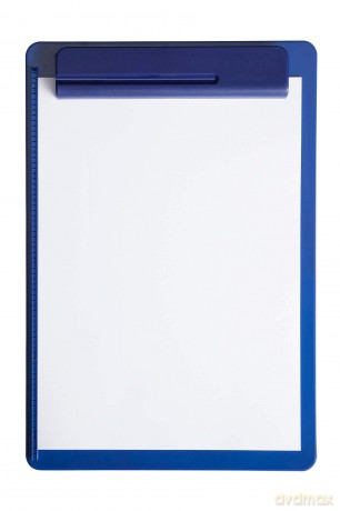 Maulgo uni Klemmbrett, blau