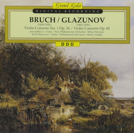 Max Bruch/Alexander Glazunov [CD]