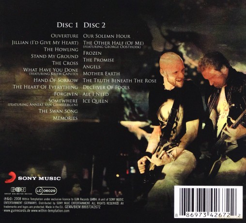 Within Temptation: Black Symphony (digipack) [2CD]