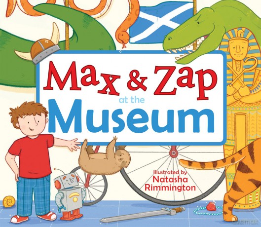 Max Zap At The Museum [KSIĄŻKA]