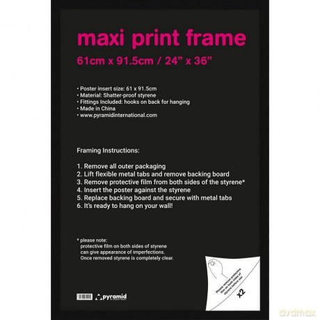 Maxi Poster Frame - 61x91.5cm