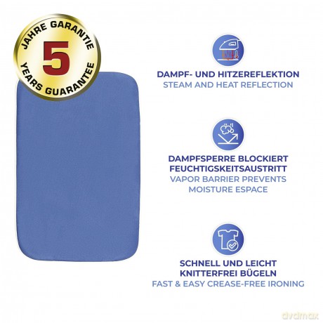 Maximex Bźgelunterlage blau 130,0 cm