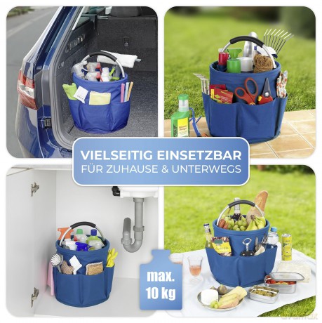 Maximex Putzmittel-Organizer blau