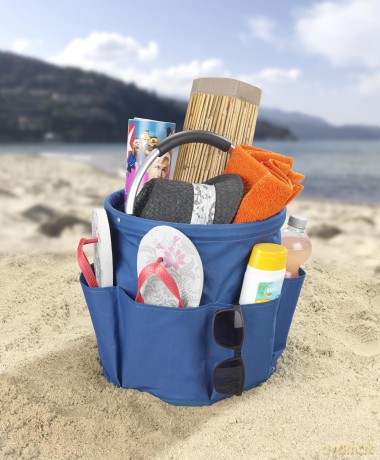 Maximex Putzmittel-Organizer blau