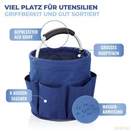 Maximex Putzmittel-Organizer blau