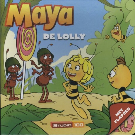 Maya de Bij kartonboek - De lolly [KSIĄŻKA]