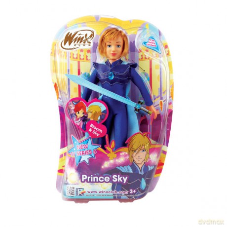 WINX Lalka Winx club książe Sky