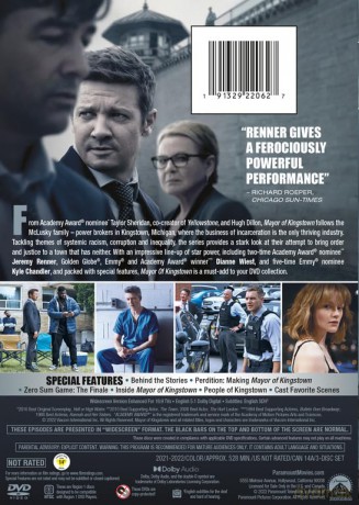 Mayor Of Kingstown: Season One [3DVD]