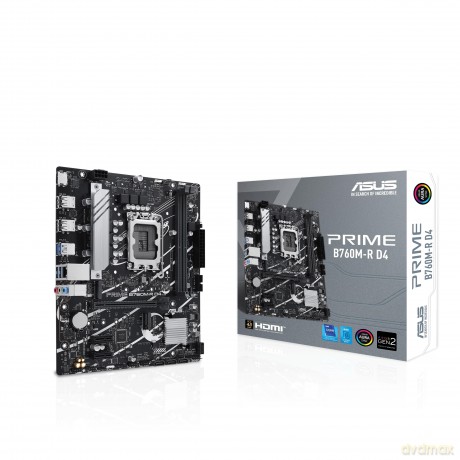 Mb Asus Pro B760m-R D4