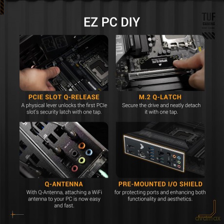 Mb Asus Tuf Gaming B660m-Plus Wifi (I