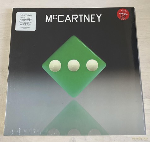 Mccartney Paul: Mccartney III (Green Vinyl Alternate Cover) [Winyl]