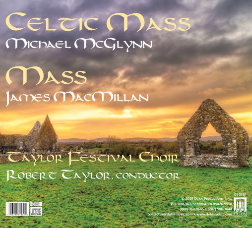 Taylor Festival Choir Robert: Mcglynn Celtic Mass Macmill [CD]