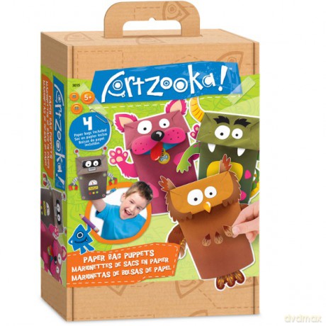 WOOKY Artzooka Śmieszne Pacynki