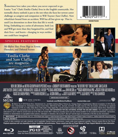 Me Before You [Blu-Ray]