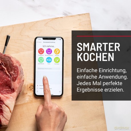 Meater+ Smartes Wireless-Lebensmittelthe
