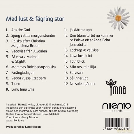 Ymna: Med Lust Och Fagring Stor [CD]